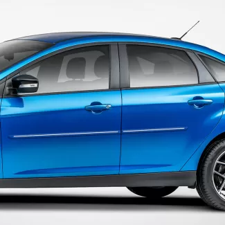 Ford Focus Sedan / 5 Door Hatchback ChromeLine Painted Body Side Molding 2008 - 2018