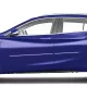 Infiniti QX30 Painted Body Side Moldings with Chrome Inserts 2017 - 2019