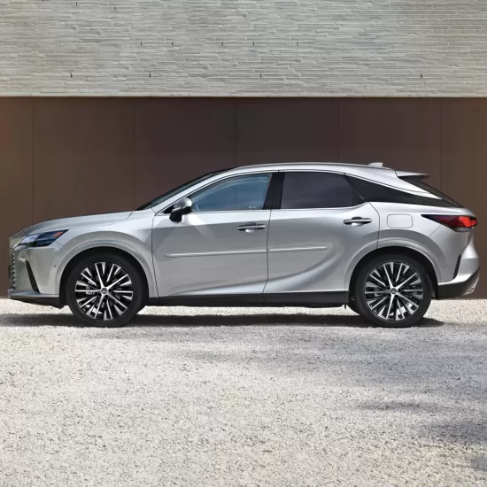 Lexus RX Painted Body Side Moldings with Chrome Inserts 2023 - 2026