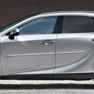 Lexus RX Painted Body Side Moldings with Chrome Inserts 2023 - 2026