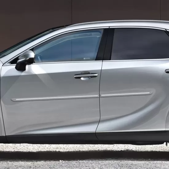 Lexus RX Painted Body Side Moldings with Chrome Inserts 2023 - 2026