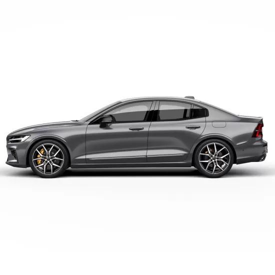 Volvo S60 Painted Body Side Moldings with Chrome Inserts 2019 - 2023