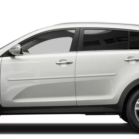 Kia Sportage ChromeLine Painted Body Side Molding 2011 - 2016 / CF-SPORTAGE11 (CF-SPORTAGE11) by www.Sportwing.com