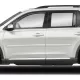 Honda Pilot Painted Body Side Moldings with Chrome Inserts 2023 - 2025