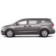 Kia Sedona Painted Body Side Moldings with Chrome Inserts 2015 - 2021