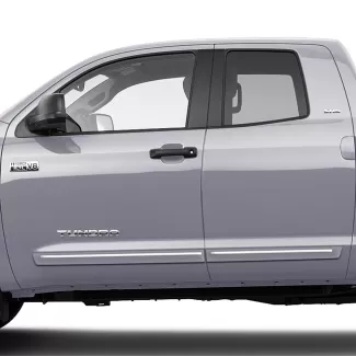 Toyota Tundra Double Cab ChromeLine Painted Body Side Molding 2007 - 2021