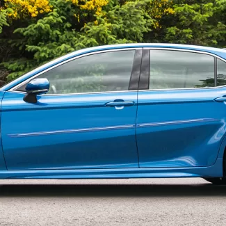 Toyota Camry Painted Body Side Moldings with Chrome Inserts 2018 - 2026