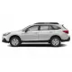 Subaru Outback Painted Body Side Moldings with Chrome Inserts 2010 - 2019