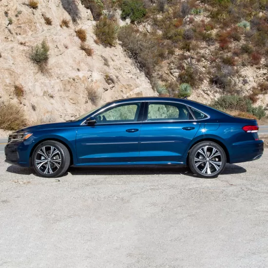 Volkswagen Passat Painted Body Side Moldings with Chrome Inserts 2020 - 2023