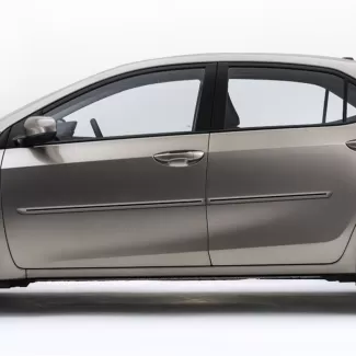 Toyota Corolla Sedan Painted Moldings with a Color Insert 2014 - 2019