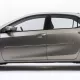 Toyota Corolla Sedan Painted Moldings with a Color Insert 2014 - 2019