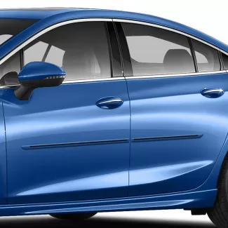 Chevrolet Cruze Painted Moldings with a Color Insert 2016 - 2019