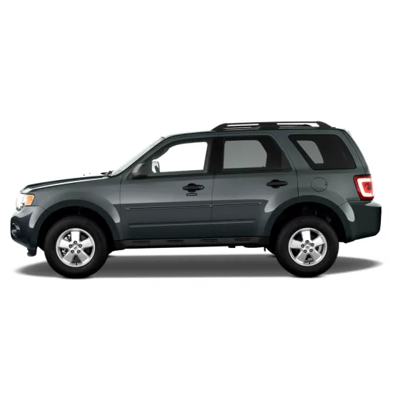 Ford Escape Painted Body Side Moldings with Color Inserts 2008 - 2012