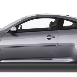 Infiniti G37 2 Door Painted Moldings with a Color Insert 2008 - 2015