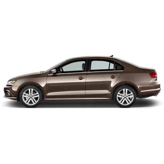 Volkswagen Jetta Painted Moldings with a Color Insert 2013 - 2018