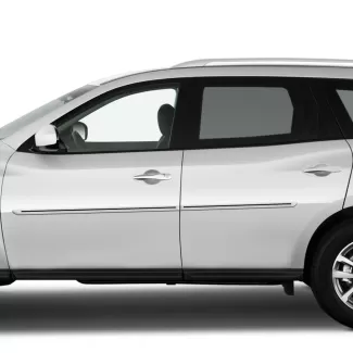 Nissan Pathfinder Painted Body Side Moldings with Color Inserts 2013 - 2021