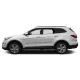 Hyundai Santa Fe Painted Body Side Moldings with Color Inserts 2013 - 2018