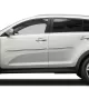 Kia Sportage Painted Body Side Moldings with Color Inserts 2011 - 2016