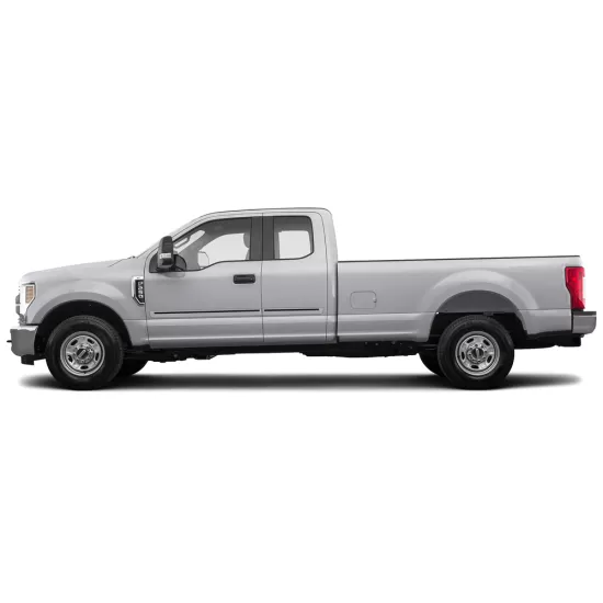 Ford F-250 SuperCab Painted Body Side Moldings with Color Inserts 2017 - 2022
