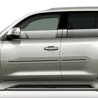 Lexus LX Painted Body Side Moldings with Color Inserts 2015 - 2021
