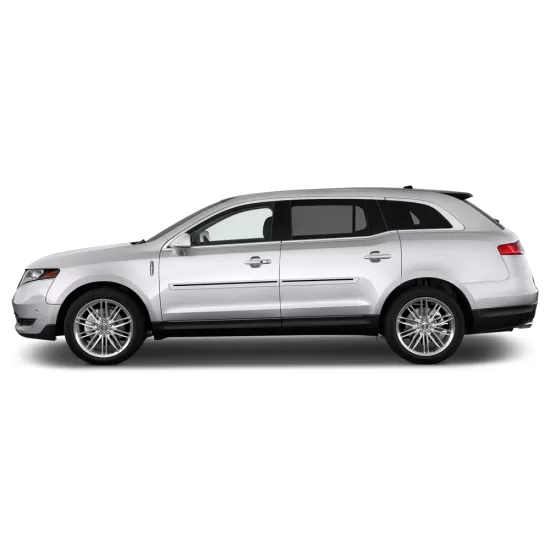 Lincoln MKT Painted Body Side Moldings with Color Inserts 2010 - 2018
