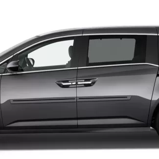 Honda Odyssey Painted Body Side Moldings with Color Inserts 2011 - 2017