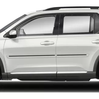 Honda Pilot Painted Body Side Moldings with Color Inserts 2023 - 2025