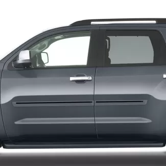 Toyota Sequoia Painted Body Side Moldings with Color Inserts 2008 - 2022