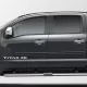 Nissan Titan Crew Cab Painted Body Side Moldings with Color Inserts 2016 - 2023