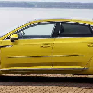 Volkswagen Arteon Painted Body Side Moldings with Color Inserts 2019 - 2023