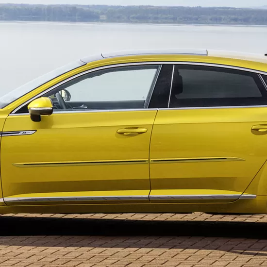 Volkswagen Arteon Painted Body Side Moldings with Color Inserts 2019 - 2023