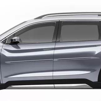 Subaru Ascent Painted Body Side Moldings with Color Inserts 2019 - 2023
