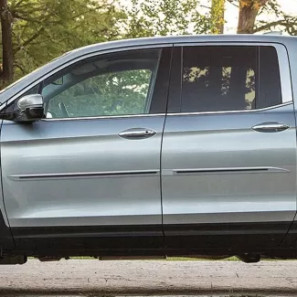 Honda Ridgeline Painted Moldings with a Color Insert 2016 - 2025