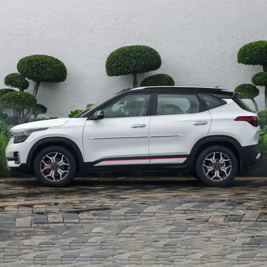 Kia Seltos Painted Body Side Moldings with Color Inserts 2021 - 2023