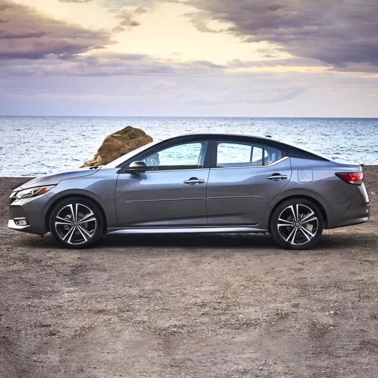 Nissan Sentra Painted Body Side Moldings with Color Inserts 2020 - 2023