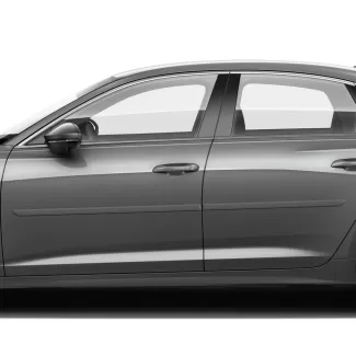 Audi S6 4 Door Painted Body Side Molding 2019 - 2024