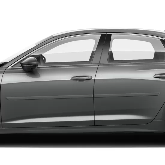  Audi S6 4 Door Painted Body Side Molding 2019 - 2024 / FE-AUDI-A6-19