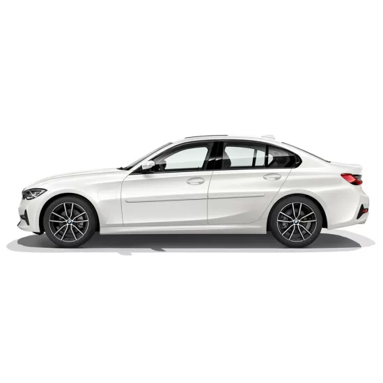 BMW 3-Series 4 Door Painted Body Side Molding 2019 - 2022 / FE-BMW3-19 (FE-BMW3-19) by www.Sportwing.com