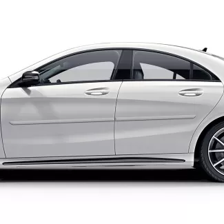 Mercedes CLA Painted Body Side Moldings 2014 - 2020