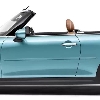 Mini Cooper 2 Door Painted Body Side Molding 2010 - 2012