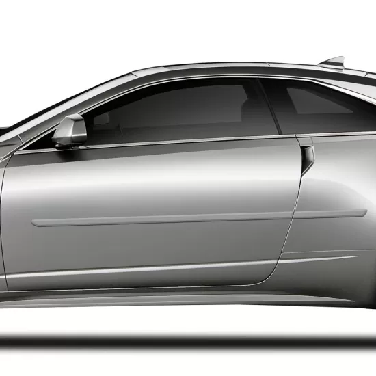 Cadillac CTS 2 Door Painted Body Side Molding 2011 - 2014 / FE-CTS2DR (FE-CTS2DR) by www.Sportwing.com