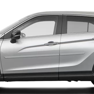 Mitsubishi Eclipse Cross Painted Body Side Moldings 2018 - 2025