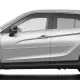 Mitsubishi Eclipse Cross Painted Body Side Molding 2018 - 2025 / FE-ECLIPSE18 (FE-ECLIPSE18) by www.Sportwing.com