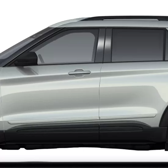  Ford Explorer Painted Body Side Molding 2020 - 2025 / FE-EXPLORER20