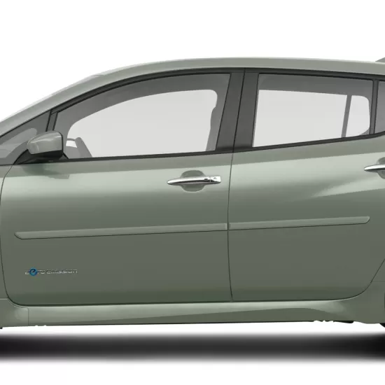 Nissan Leaf Painted Body Side Moldings 2018 - 2023