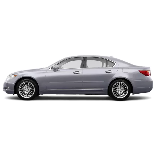 Lexus LS Long Door Painted Body Side Moldings 2007 - 2017