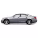 Lexus LS Long Door Painted Body Side Moldings 2007 - 2017