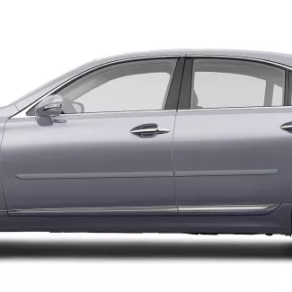 Lexus LS Long Door Painted Body Side Moldings 2007 - 2017