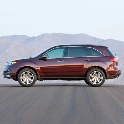  Acura MDX Painted Body Side Molding 2007 - 2015 / FE-MDX08