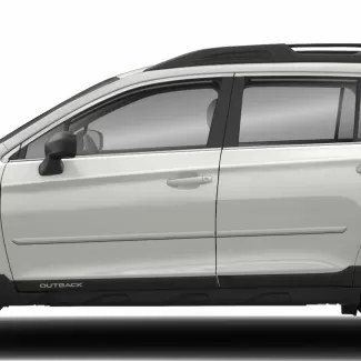 Subaru Outback Painted Body Side Moldings 2010 - 2019